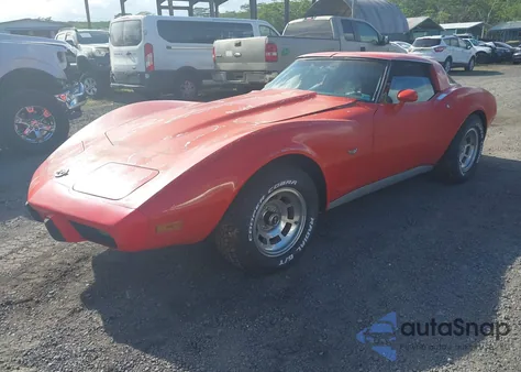 1978 Chevrolet Corvette z USA, uszkodzony, nr VIN 1Z87L8S437013